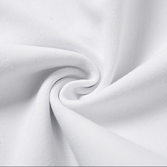 Woman adult sheer crop top- white - Picture 6 of 8